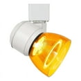 thumbnail image 2 of Cal Lighting HT-888-LED Plastic Track Fixture in White/Clear Amber Orange, 2 of 3