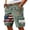 Army Green, variant on Mens 250th Anniversary Usa Cargo Shorts Patriotic Casual Shorts Vintage Distressed Short Pants 2026 American Flag Military Combat Hiking Shorts with Pockets Gray XXL