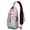 Colorful Pop Ar, variant on Cartoon Car Sling Bag for Men, Construction Excavator Fire Truck Crossbody Backpack for Women, Lightweight Durable Travel Daypack