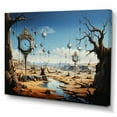 thumbnail image 2 of Designart "Surreal Time A Masterpiece of Persistence II" Masterpiece Canvas Wall Art, 2 of 5