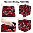 thumbnail image 4 of LOVE Foldable Toy Box Cube Organizer with Handle, 10.8"x10.5"x10.6", Large Capacity Toy Storage Bin, 4 of 6