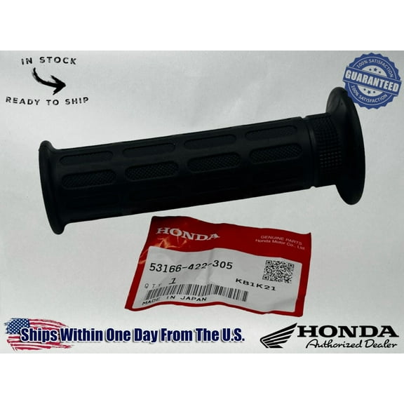 Honda Genuine OEM Authentic Handle Grip Left 53166-422-305