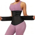 thumbnail image 2 of Cinturón adelgazante entrenador de cintura para mujer, cinturón moldeador de cuerpo reforzado con cremallera ajustable para el sudor, 2 of 6