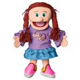 thumbnail image 1 of 14" God is Love, Peach Girl, Christian Ministry Hand Puppet, 1 of 5