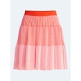 thumbnail image 5 of Free Assembly Women's and Women's Plus Ribbed Stitch Tiered Mini Skirt. Sizes XS-4X, 5 of 5