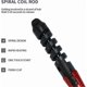 thumbnail image 3 of Automatic Hair Curling Iron, Ceramic Body Protects Hair. Set in Ten Seconds Red, 3 of 5