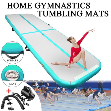 16.4ft air Track Tumbling mat Inflatable Gymnastics airtrack with Electric Air Pump for Practice Gymnastics, Tumbling,Parkour, Home Floor