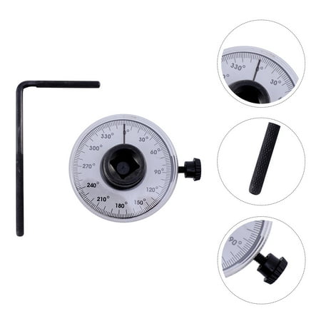 UPKOCH Torque Wrench with Mechanical Black Alloy Spanner Wrench Adjustable for Home Shop 1Pcs