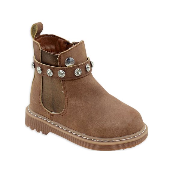 Nicole Miller Toddler Girls Lined Boots, Sizes 7-10