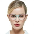 thumbnail image 4 of OCCI CHIARI Lunettes pour Femmes Lunettes de Mode Lentille Claire avec Charnière à Ressort, 4 of 4