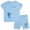 Lt Blue, variant on DISNEY Girls Lilo and Stitch Shorts and T-Shirt- Little and Big Girls Sizes 4-16