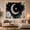 White Flower Moon, variant on Moon Phases Across a Starry Sky, Mystical Celestial for Astronomy Fans, Lunar Floral Wall Art, Housewarming Gift, Tapestry Wall Hanging for Bedroom and Living Room