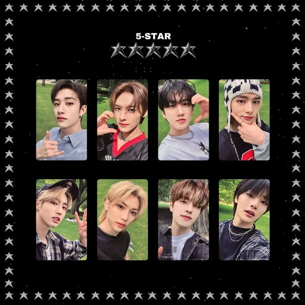 Stray Kids Tarjeta De Álbum Infantil Stray SKZ Colección De Tarjetas Fotográficas De 5 Estrellas kpop