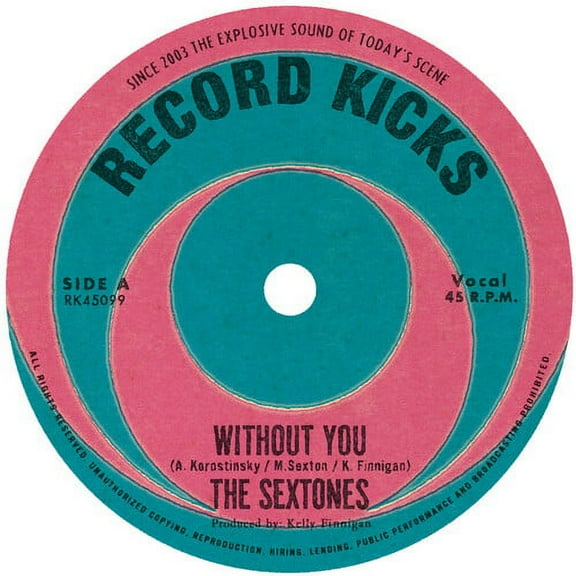 Sextones - Without You B/w Love Can't Be Borrowed - Music & Performance - Vinyl [7-Inch]