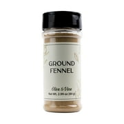 Olive & Vine Ground Fennel, Aromatic Spice, Seasoning for Sausages, Curries, and Baked Goods, with Rich Tradition, Authentic Taste, For Global Recipes 3 Ounce