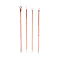 thumbnail image 2 of Blackhead Extractor, Ergonomic Handles Stainless Steel Portable Pimple Popper Tool Kit  For Home For Travel, 2 of 8