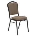thumbnail image 2 of (Pack of 2) NPS® 9300 Series Deluxe Fabric Upholstered Stack Chair, Natural Taupe, 2 of 4