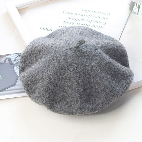 Berets Women's Autumn And Winter Fashion New Casual Wool Knitted Beret Berets