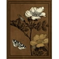 thumbnail image 2 of Vision Studio 12x14 White Modern Wood Framed Museum Art Print Titled - Gilded Blossom IV, 2 of 4