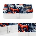 thumbnail image 4 of American Flag Portable PU Leather Earring Holder with Removable Compartment - Includes Bracelet Holder, Necklace Organizer, Jewelry Organizer, 4 of 6