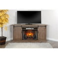thumbnail image 2 of Pemberly Row 78" Barn Door Media Console with Electric Fireplace, 2 of 4