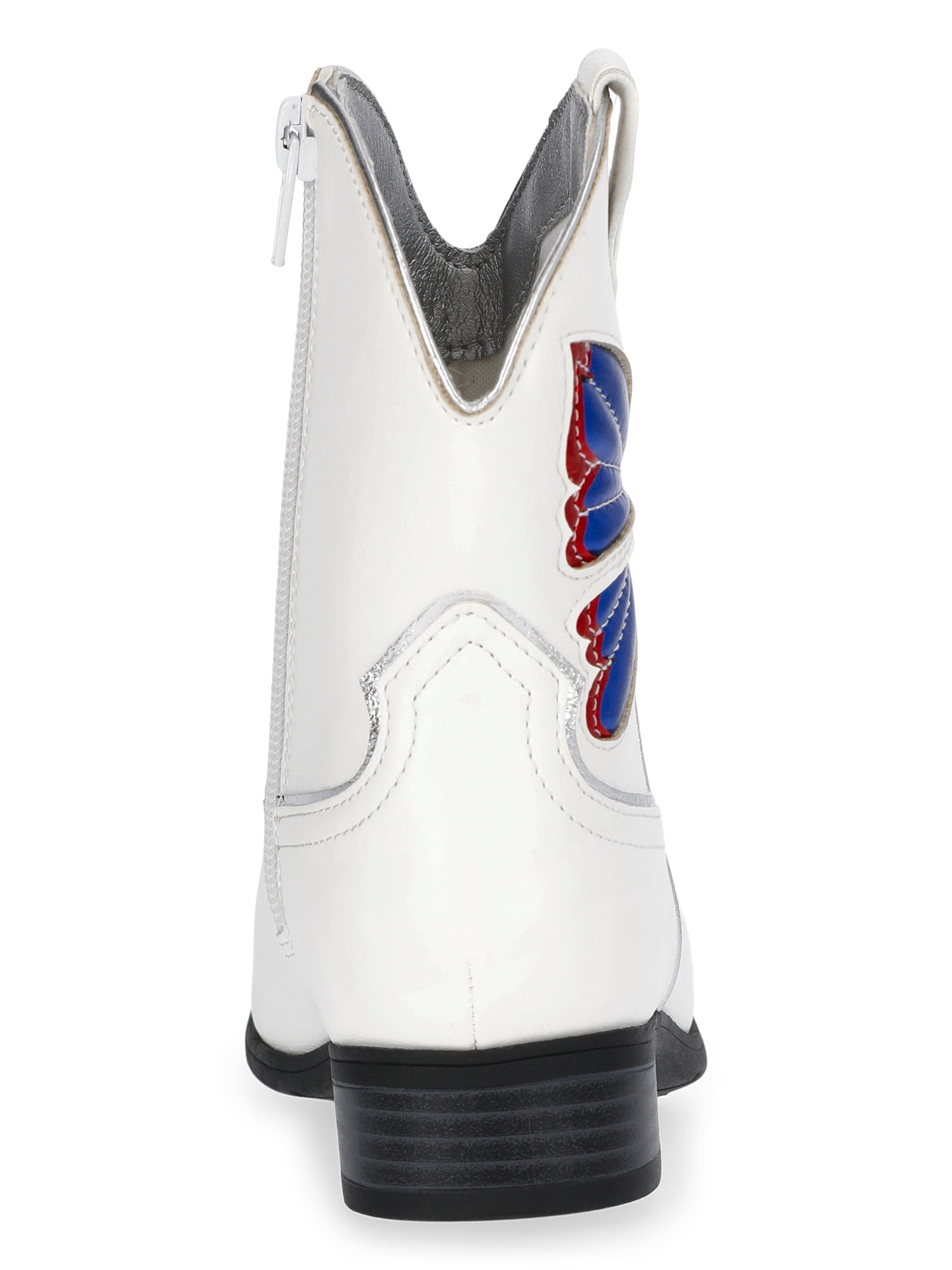 Wonder Nation Little and Big Girls' Embroidered Cowboy Boots