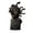 Bronze, variant on Chick Witch Bust Figurine, Hand Painted Resin Witch Statue with Floral Witch Hat & Spider Web Detail, Sleeping Witch Head Sculpture, Whimsical Gothic Halloween Decor for Mantel Shelf Fall Home