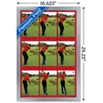 thumbnail image 3 of Tiger Woods - Drive 16" x 24" Framed Poster, by Trends International, 3 of 6