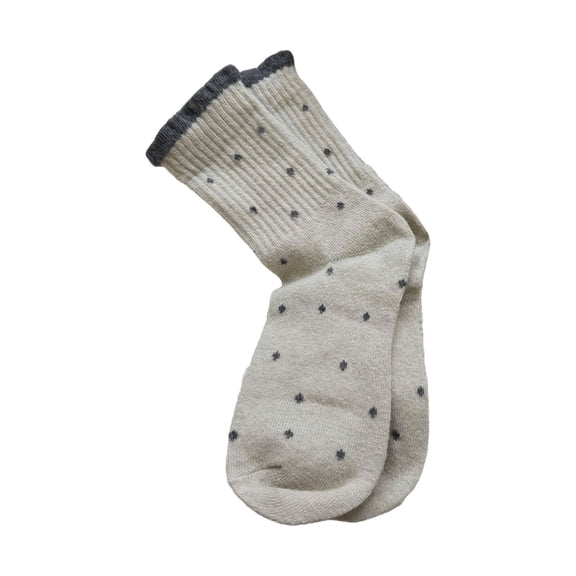 OWUUcdse Crew Socks for Women, Stretchy Gift Casual All Season Comfy Socks Beige Size One Size