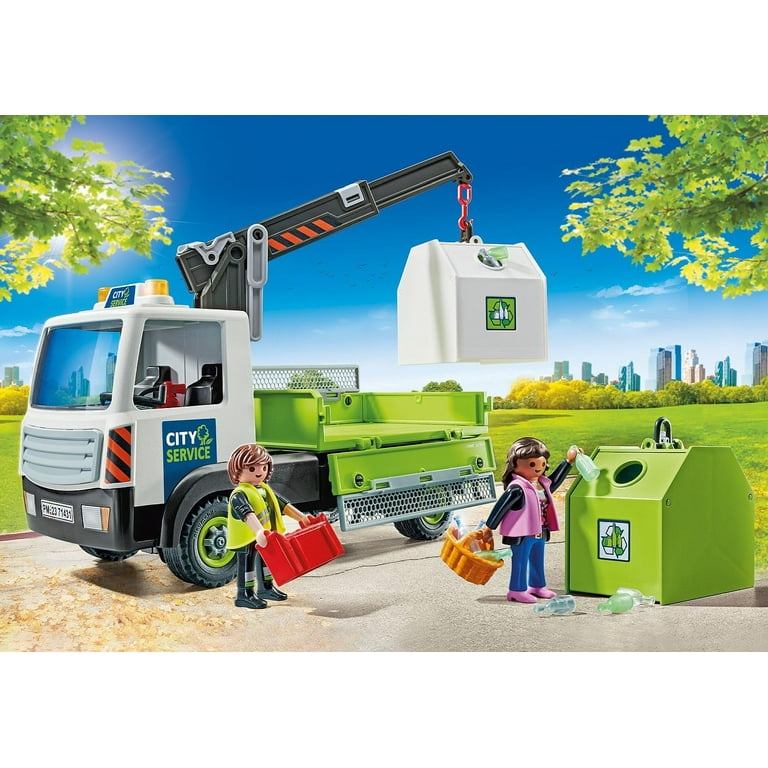 Playmobil City Action 71431 Truck Transport Bin - Walmart.com