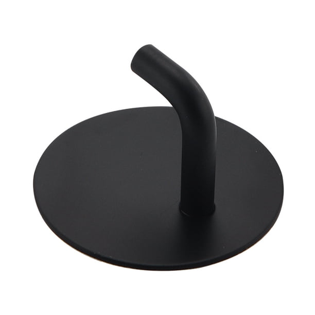 Bearachild Colgador de pared de acero inoxidable para el hogar, baño, baño, cocina, toalla colgante, sombrero, bufanda, soporte de gancho para paraguas Almacenamiento y organización del hogar Negro Bearachild HA005142-01
