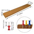thumbnail image 3 of 4 Pcs Cork Board Strips With 35 Pcs Pins 15x2 Inch - 1/2 Inch Thick Cork Bulletin Bar Strips For Of, 3 of 5