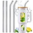 thumbnail image 1 of Pajitas de acero inoxidable de 12,3 cm para Stanley de 1,2 L y Simple Modern, 1 of 9