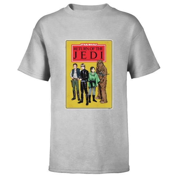 Star Wars Return of the Jedi - Short Sleeve T-Shirt for Kids - Customized-Athletic Heather