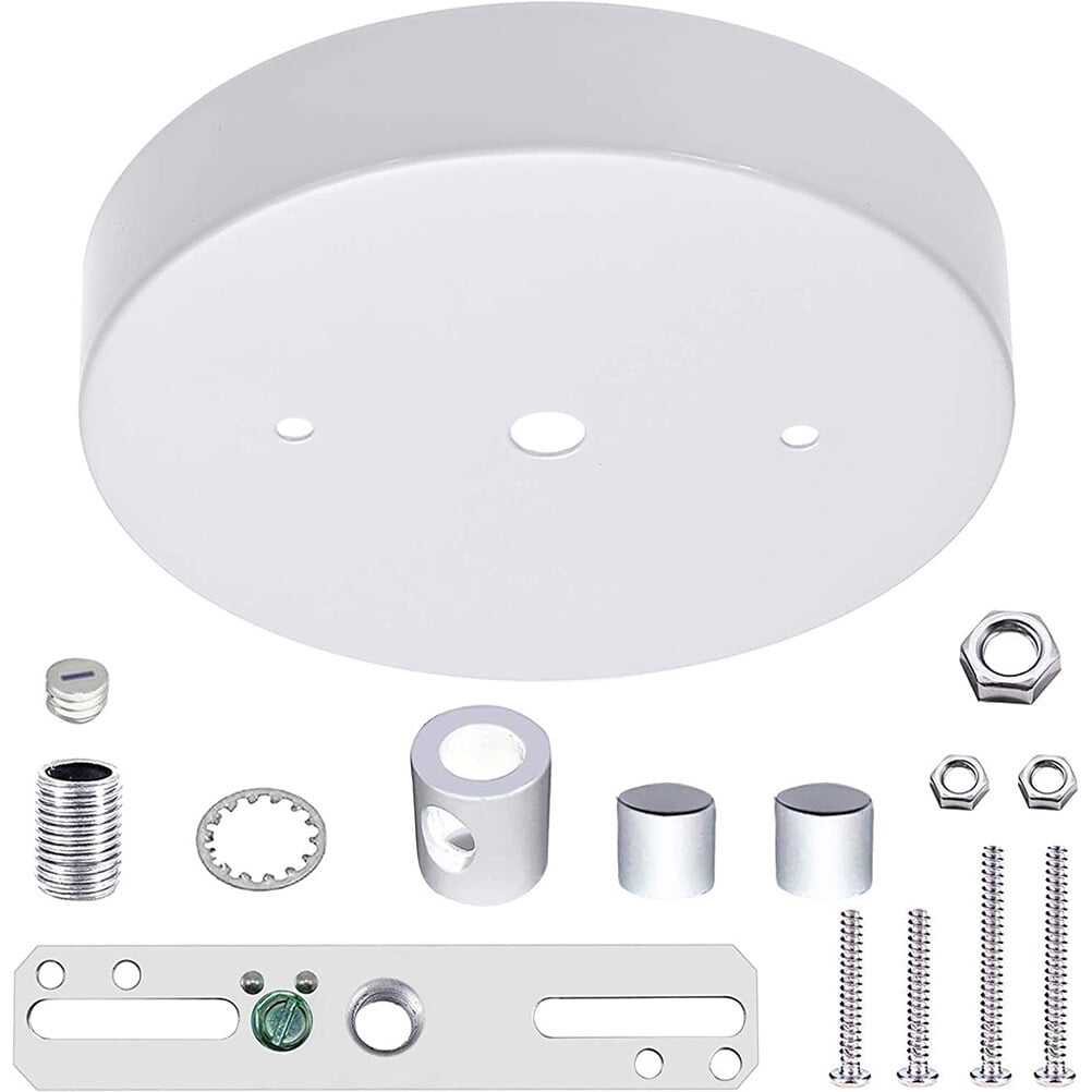 1 Set Ceiling Cover Plate Light Fixture Mounting Bracket Light