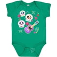 thumbnail image 3 of Inktastic Day of the Dead Owl Sugar Skulls and Guitar Boys or Girls Baby Bodysuit, 3 of 5