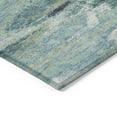 thumbnail image 4 of HomeRoots 612480 5 x 8 ft. Sage, Teal Blue & Navy Blue Abstract Washable Indoor & Outdoor Rectangle Area Rug, 4 of 5