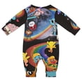 thumbnail image 2 of Amazing World of Gumball Baby Long Sleeve Footless, Infant Playsuit Romper Jumpsuits for Boys Girls, 2 of 8