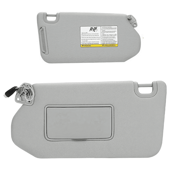 Car Sun Visor Replacement Parts For Nissan Pathfinder 2013-2018 ,With Bright Light,Left Driver Side Right Passenger Side Sun Visor-grey-left