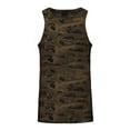 thumbnail image 5 of G-Style USA Men's Straight Hem Long Length Tank Top TT60 - New Olive Camo - 2X-Large, 5 of 7