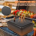 thumbnail image 4 of Popcorn Popper Nonstick Popcorn Pot with Removable Long Handle Sturdy Iron Popcorn Popper Portable Popcorn Pot Multipurpose Popcorn Popper for Kitchen Camping Party, 4 of 11