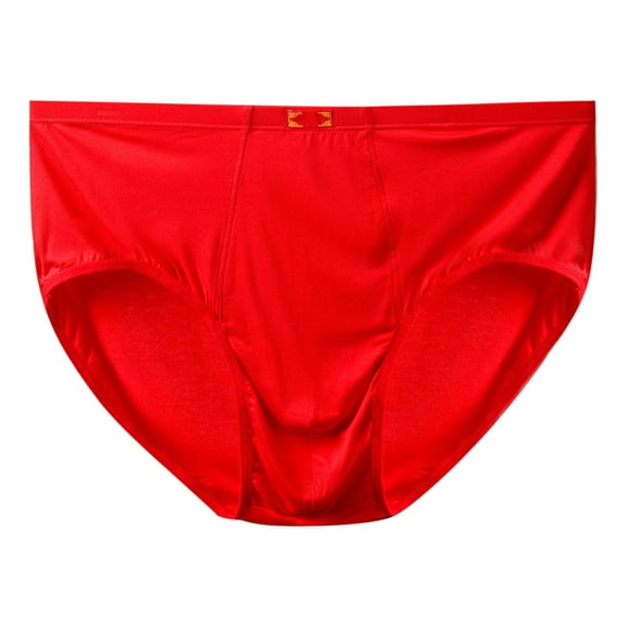 Men's Underwear Men Underwear Underpants Breathable Underwear Briefs Men's Men Underwear Brief(Color:Red,Size:XXXXXXXXL)