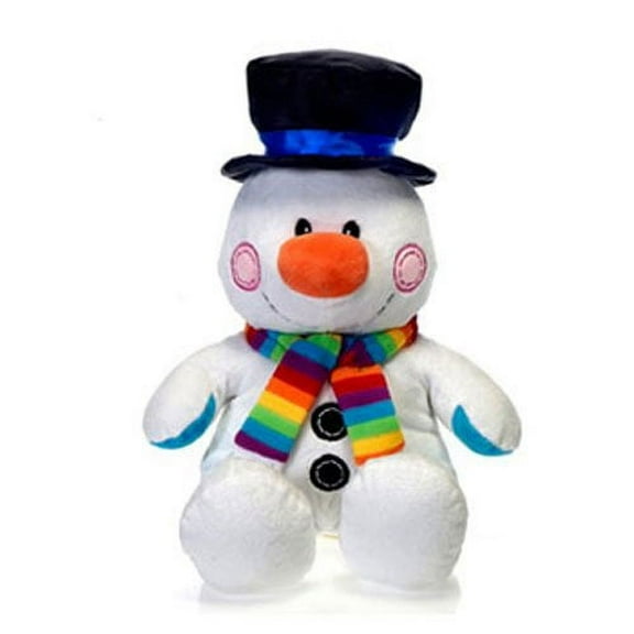 Sitting Snowman Plush Stuffed Animal 12" by Fiesta