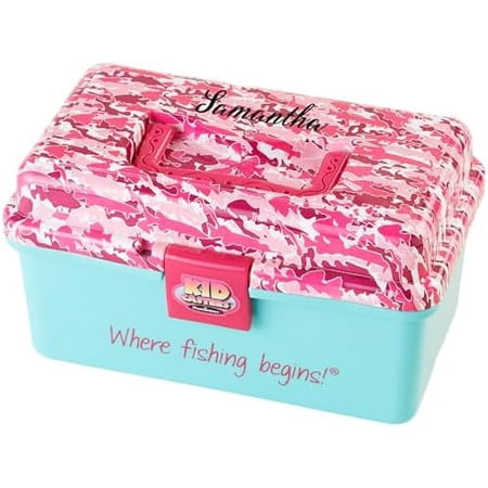 Personalized Kids Pink Camo Tackle Box$$Sport & Recreation Other