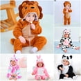 thumbnail image 2 of Peleles de invierno para bebé, disfraz de León, vaca, Panda, unicornio, mono de animales para niñas pequeñas, ropa infantil, pijamas para niños xuanjing unisex, 2 of 2