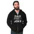 thumbnail image 5 of Dad Joke Loading Corny Father Humor Zip Hoodie Sweatshirt Men Brisco Brands S, 5 of 6