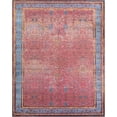 thumbnail image 2 of Unique Loom Outdoor Traditional Collection Area Rug - Fortitude (10'  x 13' 1" Rectangle Vintage Salmon Coral/Beige), 2 of 9