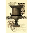 thumbnail image 2 of Vision Studio 22x32 Gold Ornate Wood Framed with Double Matting Museum Art Print Titled - Transitional Sepia Urn I, 2 of 4