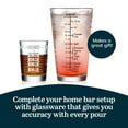 thumbnail image 3 of Libbey Mixology 2-Piece Measuring Glass Set, 16 oz, 4 oz Bartender Mixing Glass with Measurement Lines, Drink Measurer for Cocktails, Beer, and More, 3 of 3