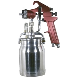 Astro Pneumatic Tool 4008 Spray Gun with Cup - Red Handle 1.8mm (Best Spray Gun For Small Compressor)